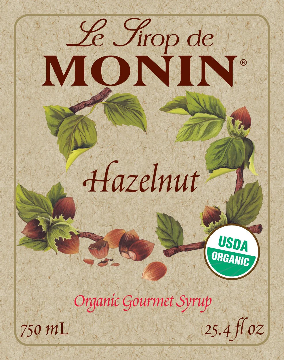Organic Hazelnut Syrup - Image 3