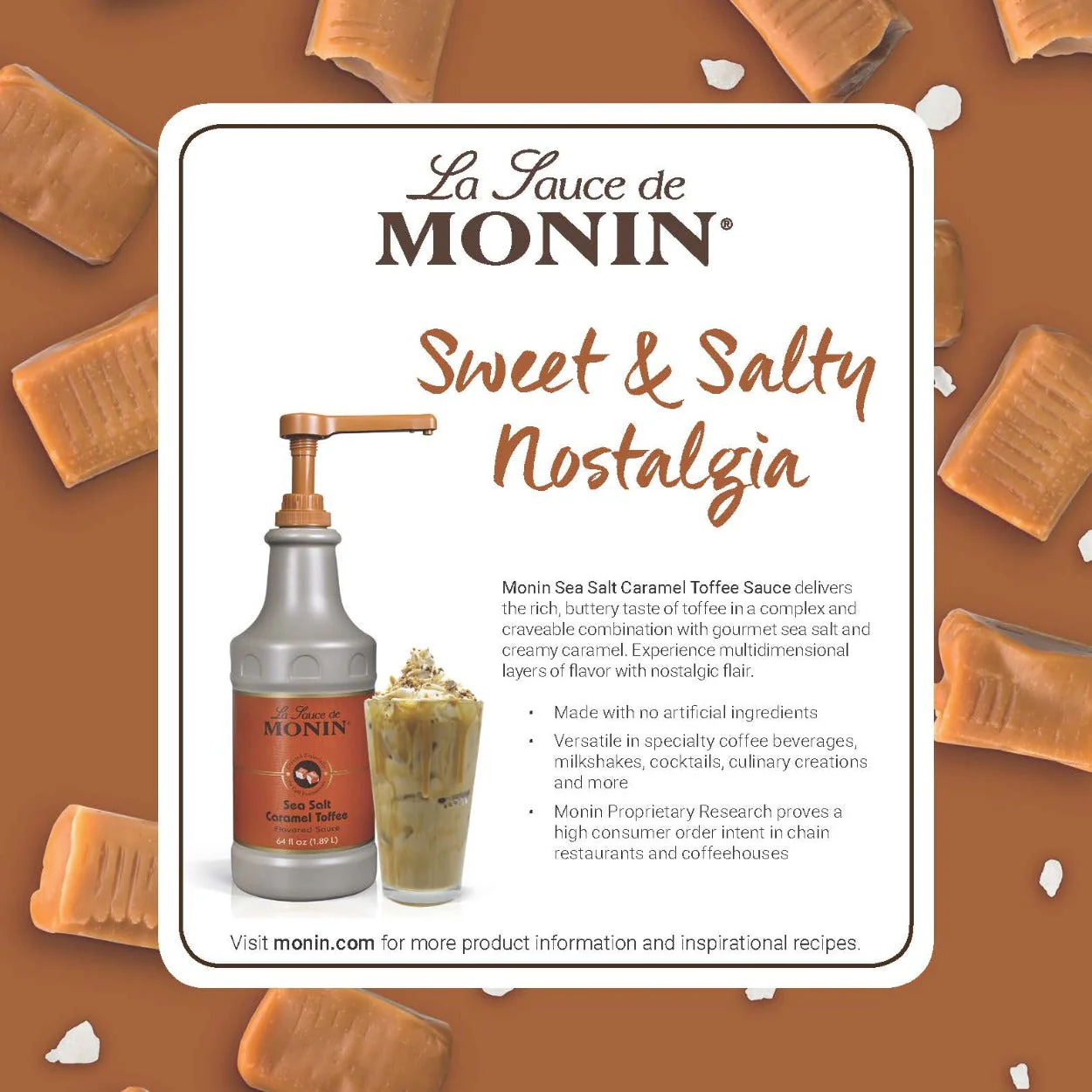 Sea Salt Caramel Toffee Sauce - Image 5